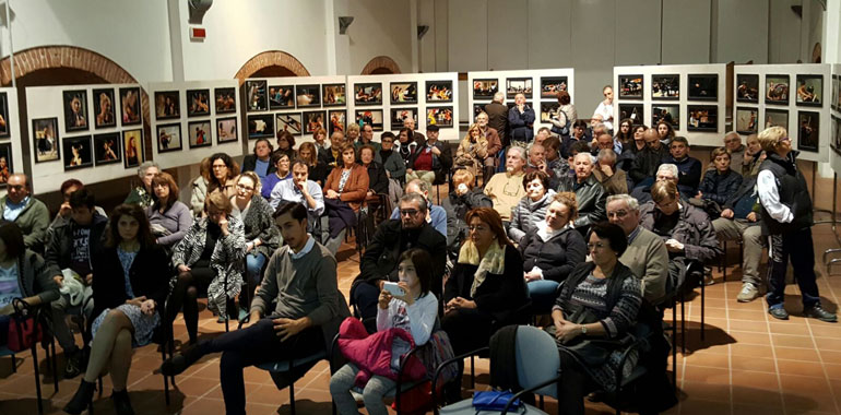 Il pubblico in Auditorium alla presentazione 