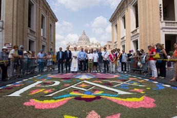 Roma, tripudio di colori per 'Infiorata storica' e 'Pro loco' a via della  Conciliazione - OglioPoNews